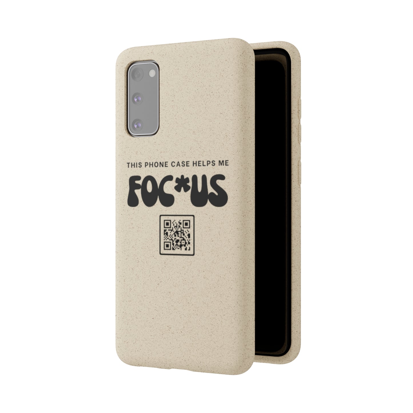 Pink Focus - Biodegradable Phone Case