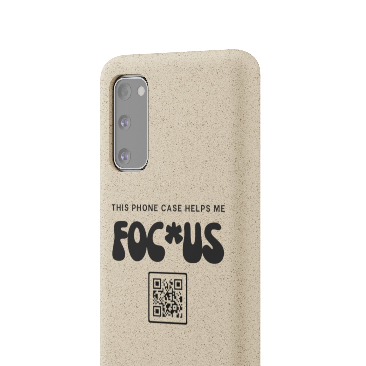 Pink Talk Nicely - Biodegradable Phone Case
