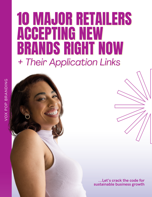 10 Major Retailers Accepting New Brands in 2026 + Their Application Links
